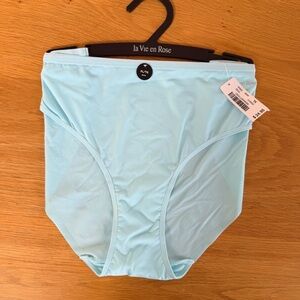La Vie en Rose Light Blue panties size XL NWT
